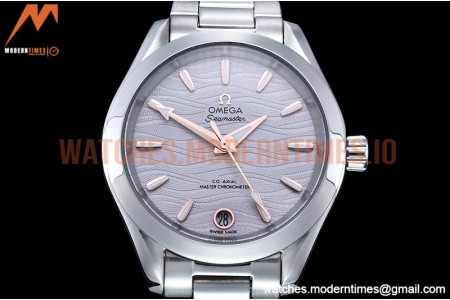 Omega - Aqua Terra Shades 34mm SS/SS P-Grey/RG A8F A2813
