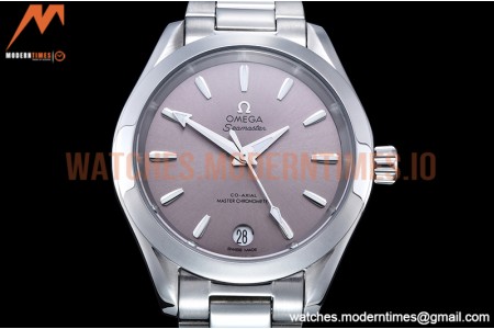 Omega - Aqua Terra Shades 34mm SS/SS Grey A8F A2813