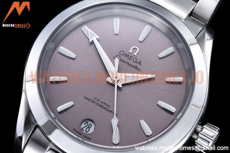 Omega - Aqua Terra Shades 34mm SS/SS Grey A8F A2813