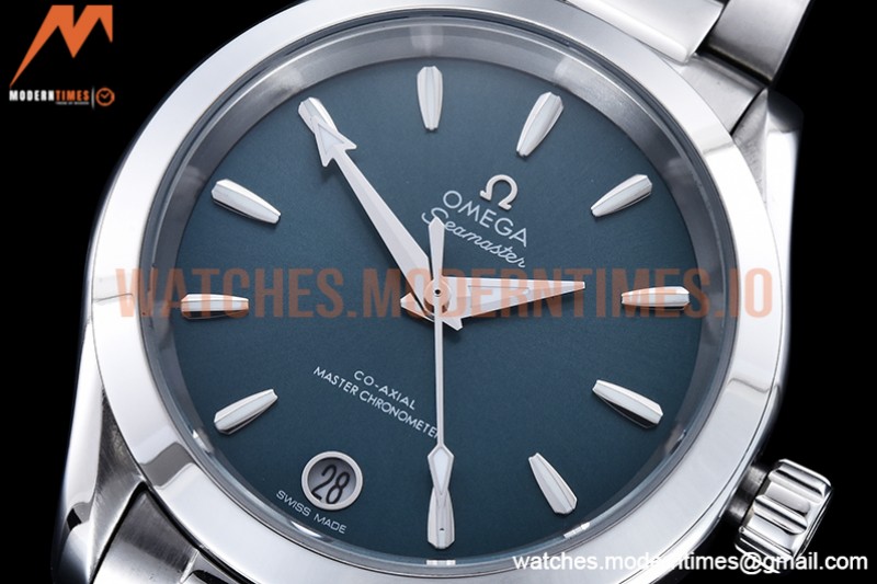 Omega - Aqua Terra Shades 34mm SS/SS Green A8F A2813