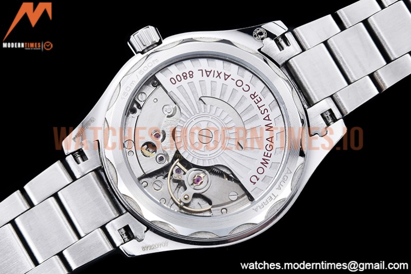 Omega - Aqua Terra Shades 34mm SS/SS Blue A8F A2813