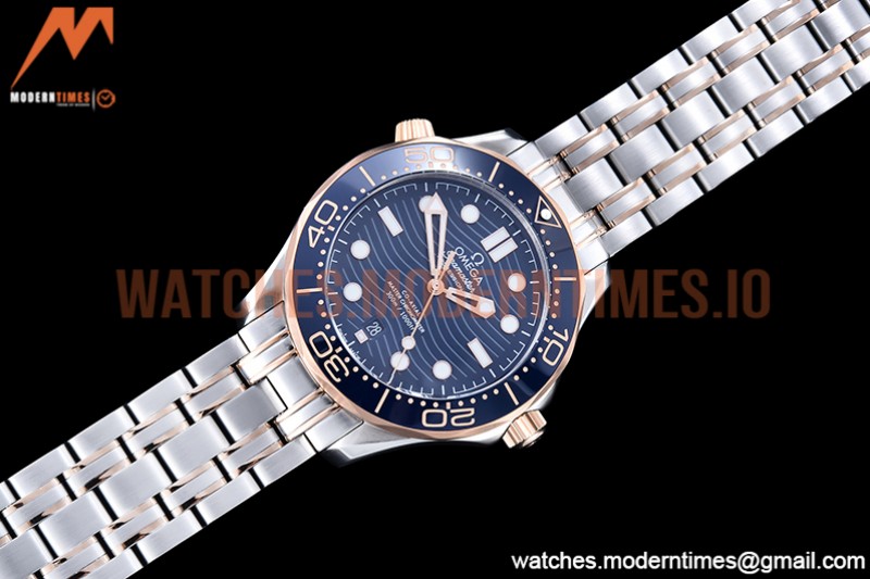Omega - Seamaster 300m 2018 Blue RG/SS Blue GDF MY8215
