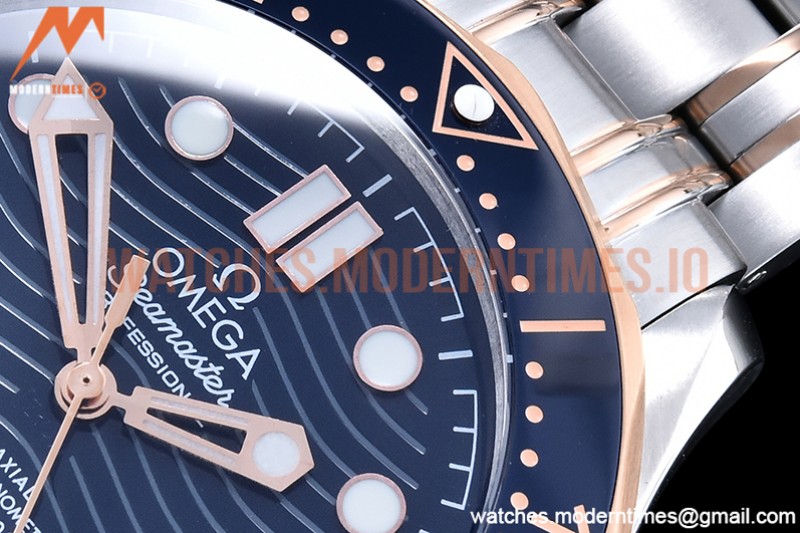 Omega - Seamaster 300m 2018 Blue RG/SS Blue GDF MY8215