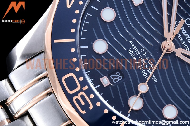 Omega - Seamaster 300m 2018 Blue RG/SS Blue GDF MY8215