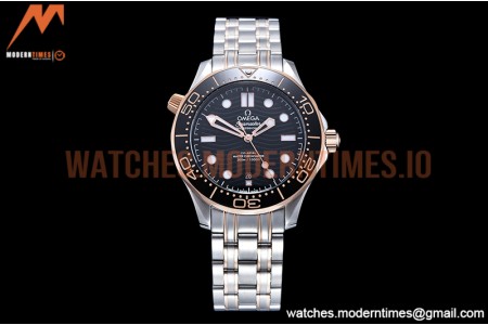 Omega - Seamaster 300m 2018 Blk RG/SS Black GDF MY8215