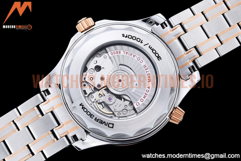 Omega - Seamaster 300m 2018 Blk RG/SS Black GDF MY8215
