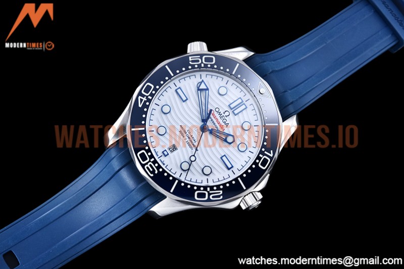 Omega - Seamaster 300m 2018 Blue SS/RU White GDF MY8215