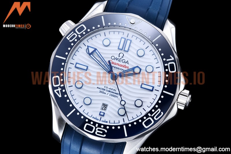 Omega - Seamaster 300m 2018 Blue SS/RU White GDF MY8215