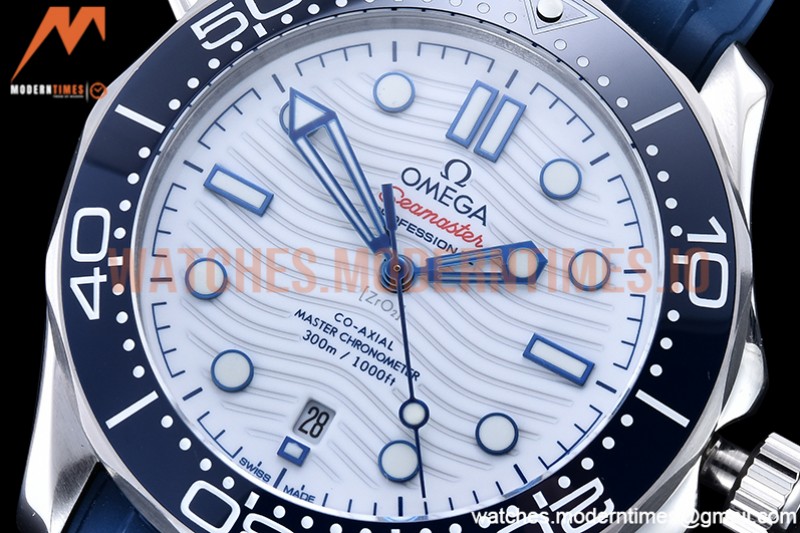 Omega - Seamaster 300m 2018 Blue SS/RU White GDF MY8215