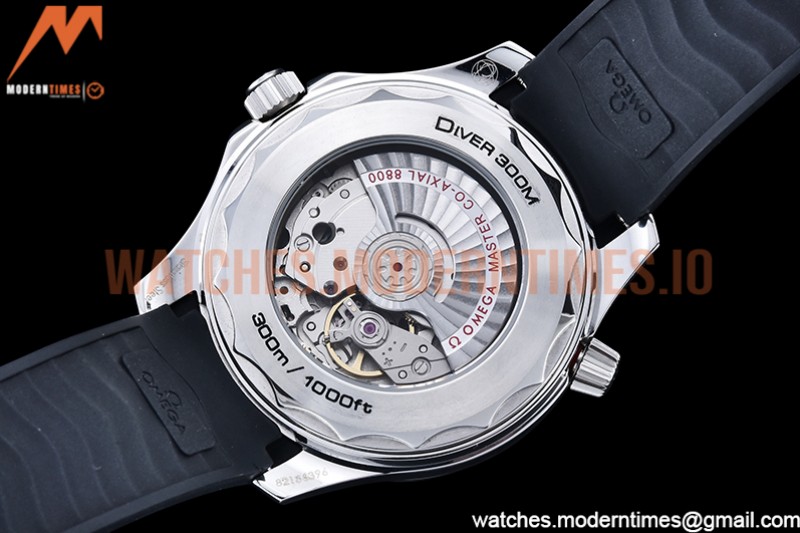 Omega - Seamaster 300m 2018 Blk SS/RU White GDF MY8215