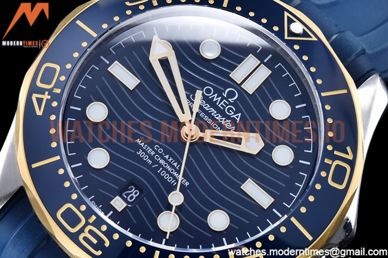 Omega - Seamaster 300m 2018 Blue YG/SS/RU Blue GDF MY8215