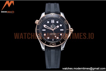 Omega - Seamaster 300m 2018 Blk RG/SS/RU Black GDF MY8215