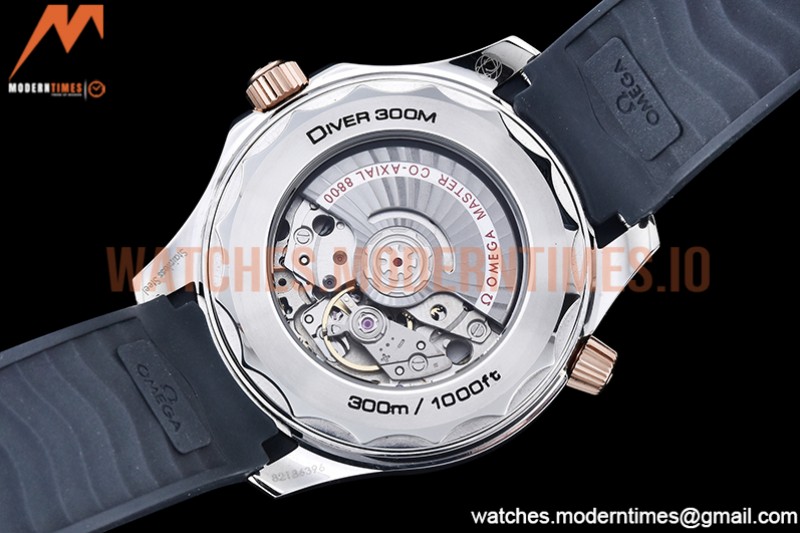 Omega - Seamaster 300m 2018 Blk RG/SS/RU Black GDF MY8215